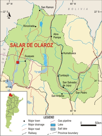 Juj Olaroz Sales de Jujuy ubic