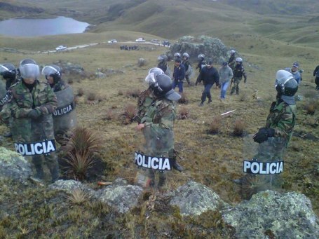 conga intimidacion