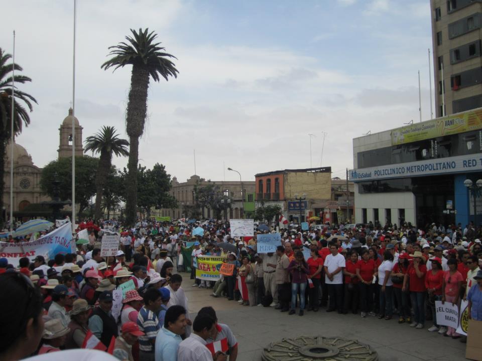 Peru Tacna marcha ene13 Pucamarca 1