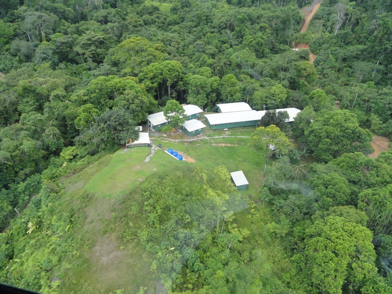 Minera Panama campamento