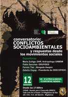 Conversatorio Conflictos Socioambientales