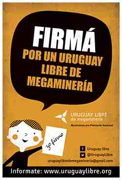 uruguay libre de mineria
