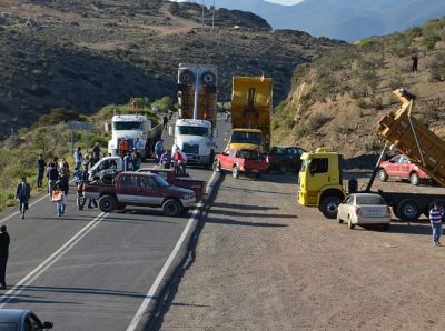 corte ruta andacollo