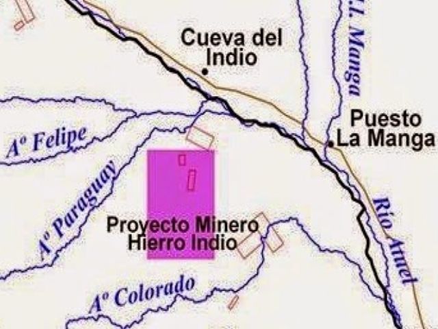 mina de hierro el indio argentina