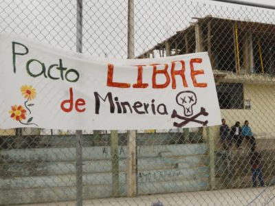 lienzo pacto mineria libreCuador