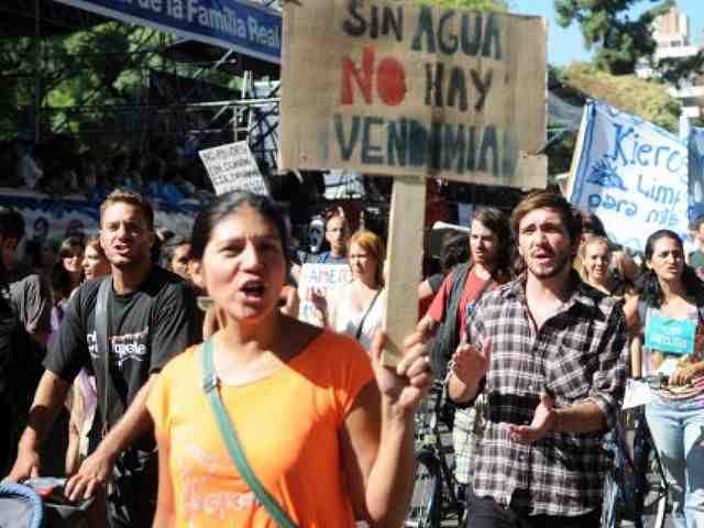 protesta minera indio