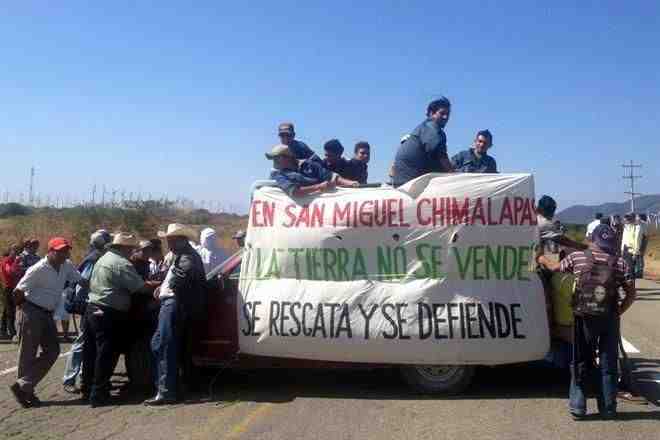 tensa mineria en oaxaca