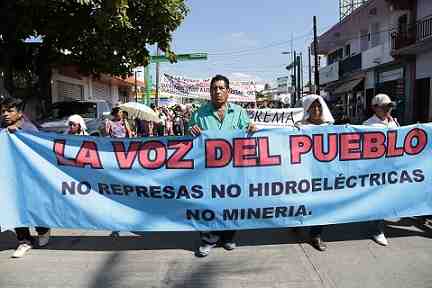 manifestacion la voz del pueblo mex