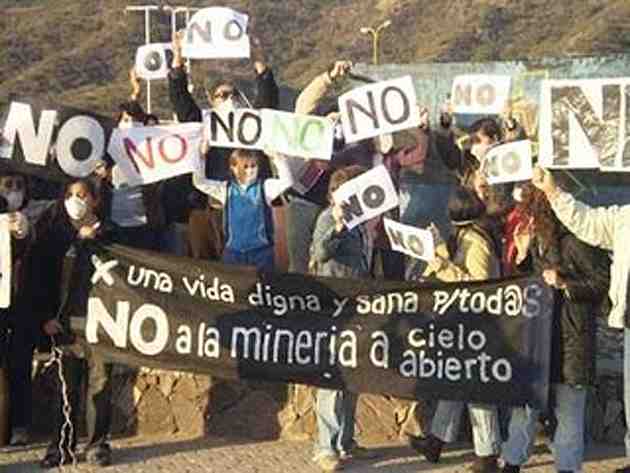 No a la mina chubut