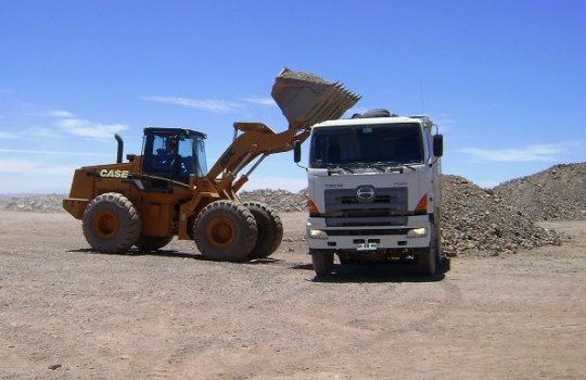 Camion transporte cobre 540x350