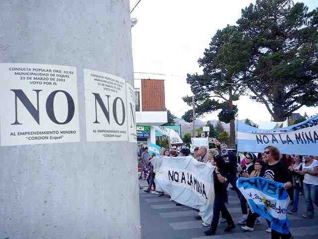 no ala mina argentina