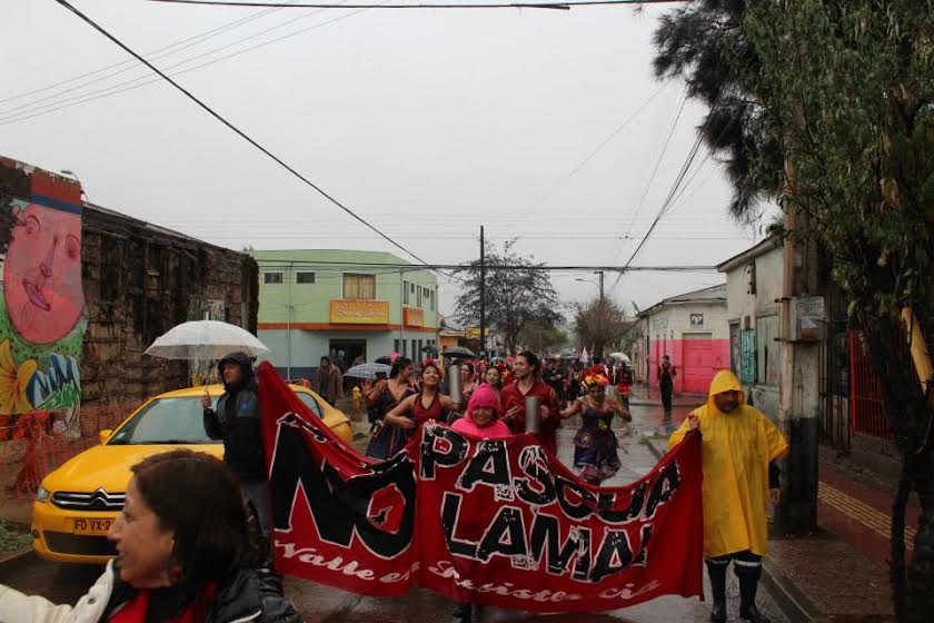 12 marcha contra pascua lama