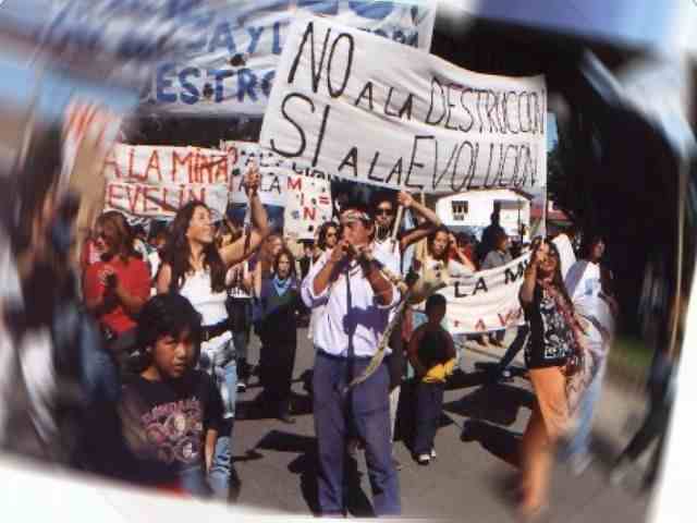 mapuches argentina no a la mina