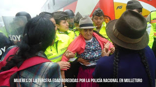 mujer detenida ecuador