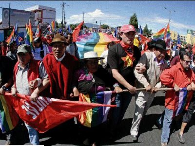 manifestacion ecuador