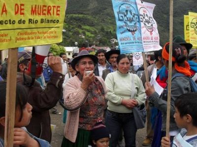 Mujeres defensoras pachamama