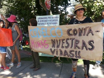 manifestacion los andes