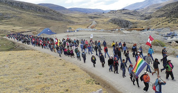 marcha sacrificio las bambas