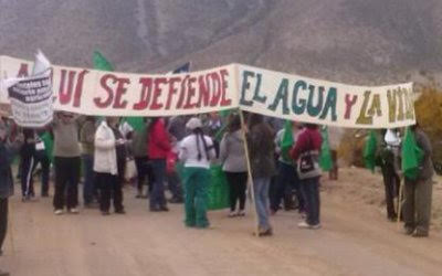 agua y vida se defienden