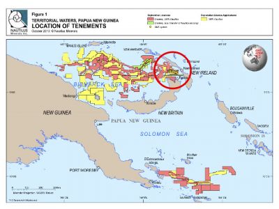 papua nueva guinea min submarina